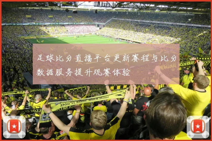 足球比分直播平台更新赛程与比分数据服务提升观赛体验